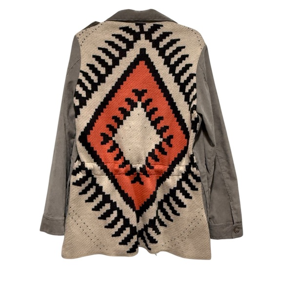 DAVI & DANI Southwestern Motif Lightweight Cord Utility Jacket - Picture 10 of 16